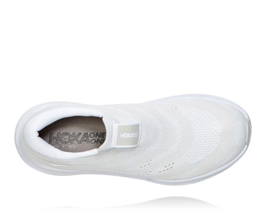 Tenis Corrida Hoka One One Feminino Branco - Cavu 3 Slip - 542-DFPCRE